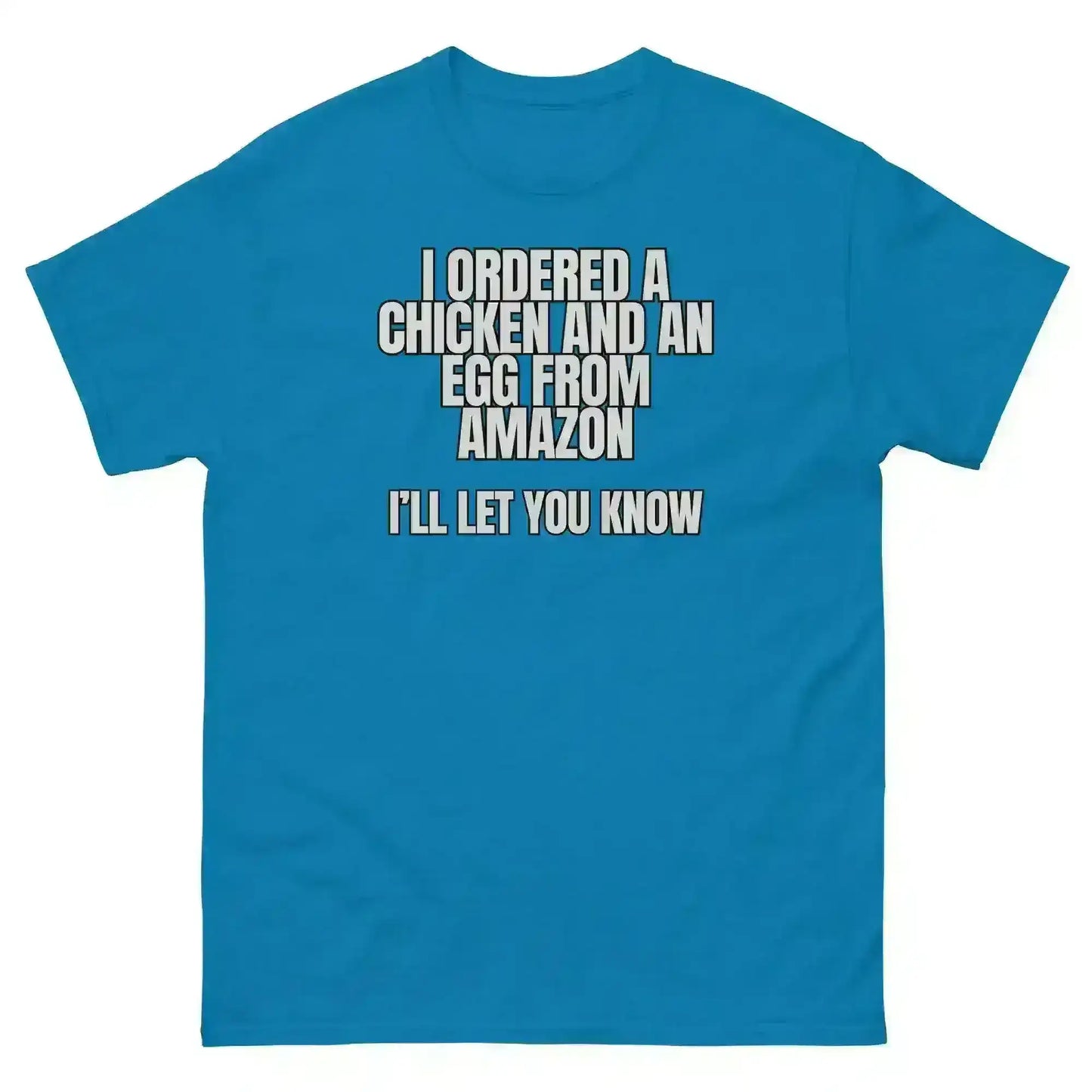 Chicken or Egg Amazon Dad Joke - Unisex Tee - Cady Creations