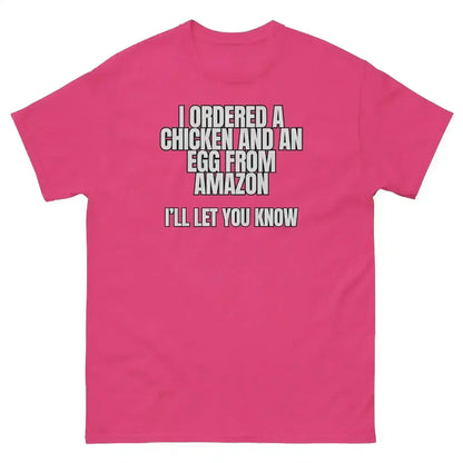 Chicken or Egg Amazon Dad Joke - Unisex Tee - Cady Creations