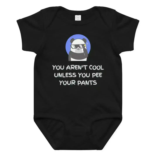 Cool Panda Pee Pants - Baby Onesie - Cady Creations