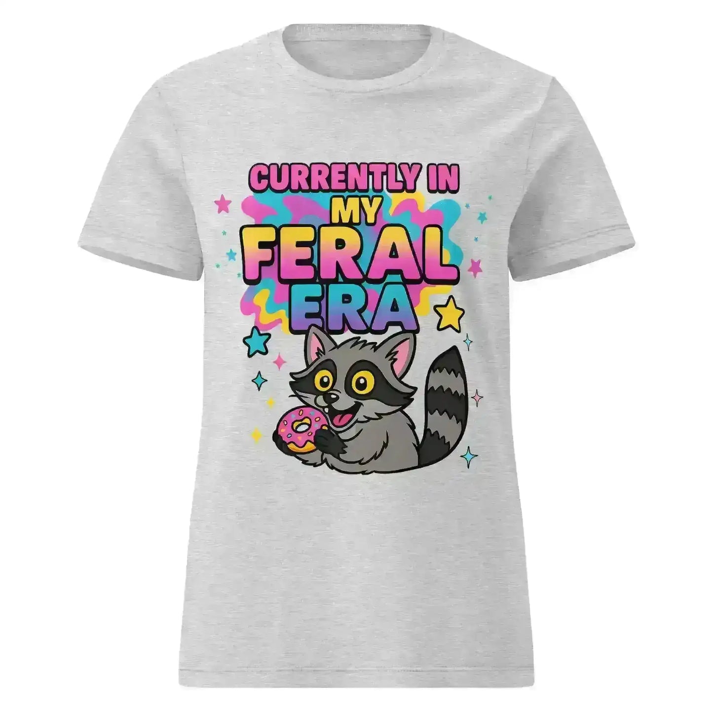 Currently In My Feral Era - Fitted Tee - Cady Creations