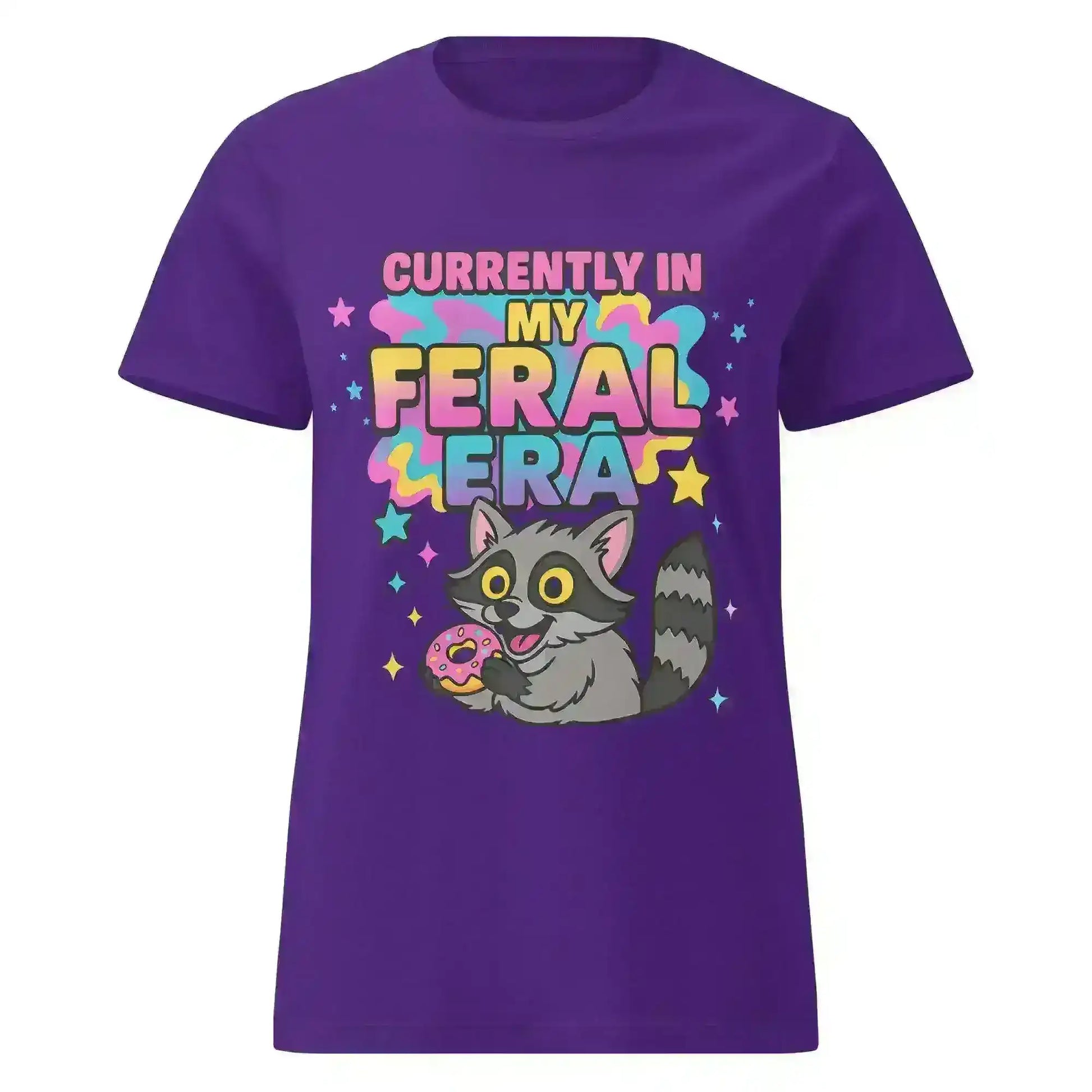 Currently In My Feral Era - Fitted Tee - Cady Creations