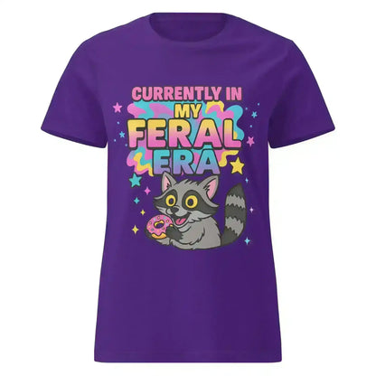 Currently In My Feral Era - Fitted Tee - Cady Creations