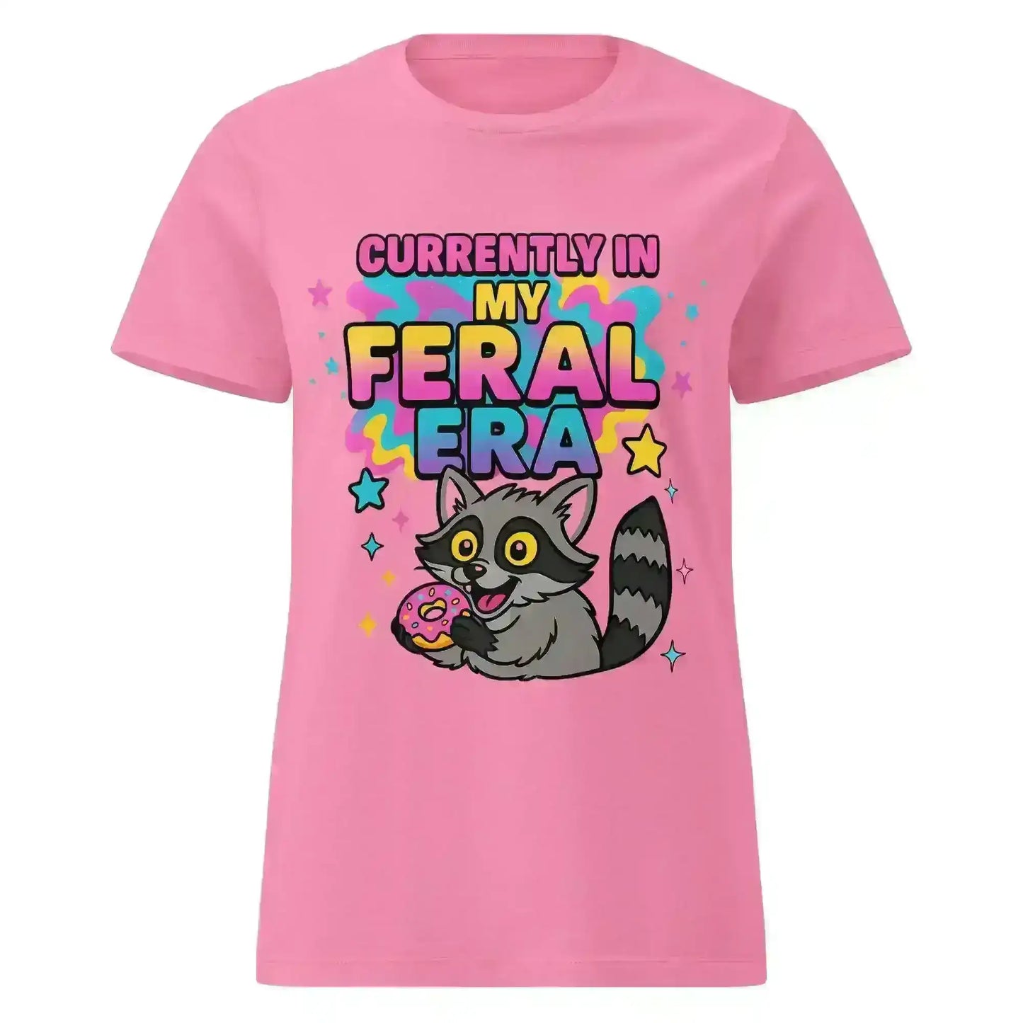Currently In My Feral Era - Fitted Tee - Cady Creations