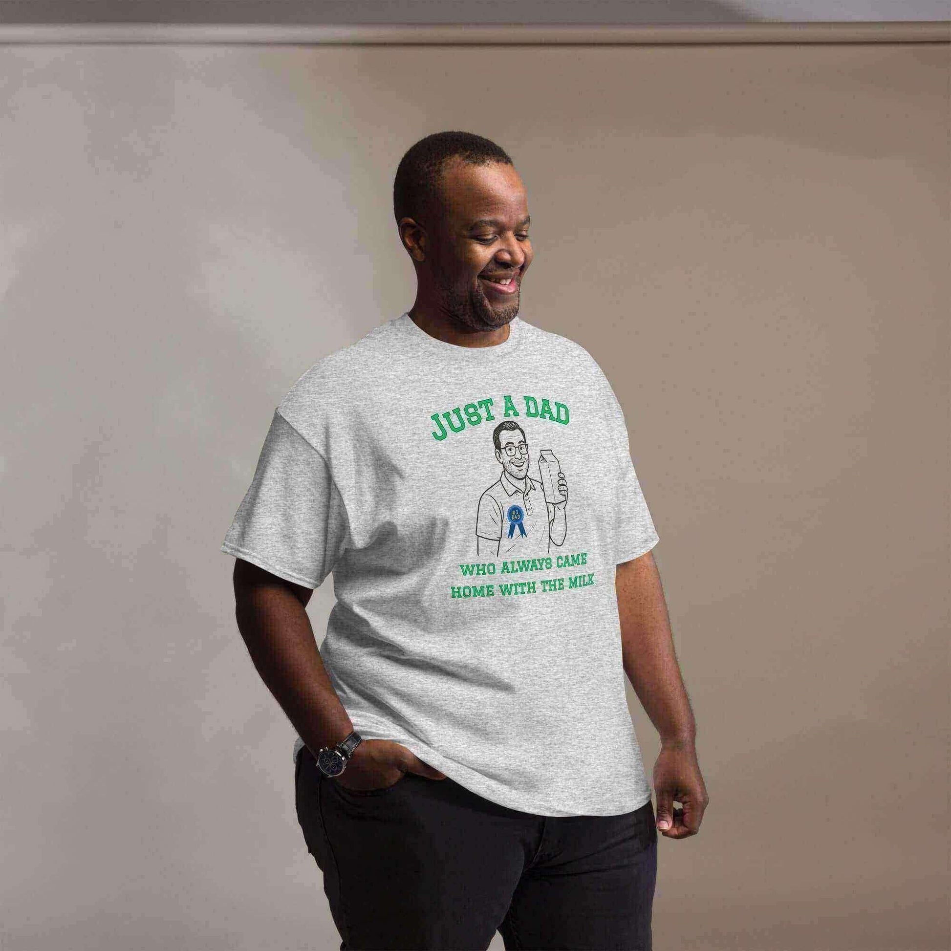 Dad Who Always Came Home With The Milk - Unisex Tee - Cady Creations
