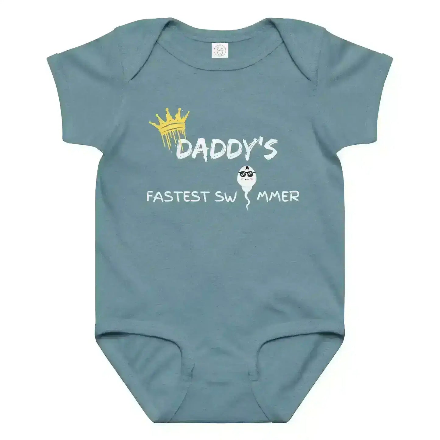 Daddy's Fastest Swimmer - Baby Onesie - Cady Creations