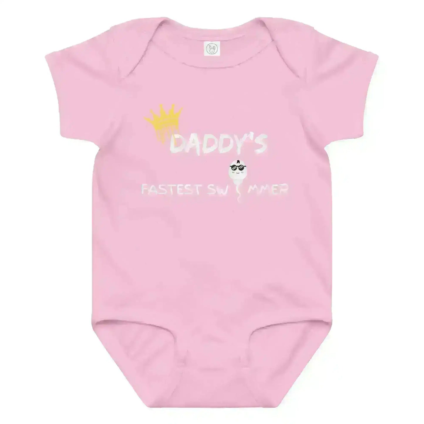 Daddy's Fastest Swimmer - Baby Onesie - Cady Creations