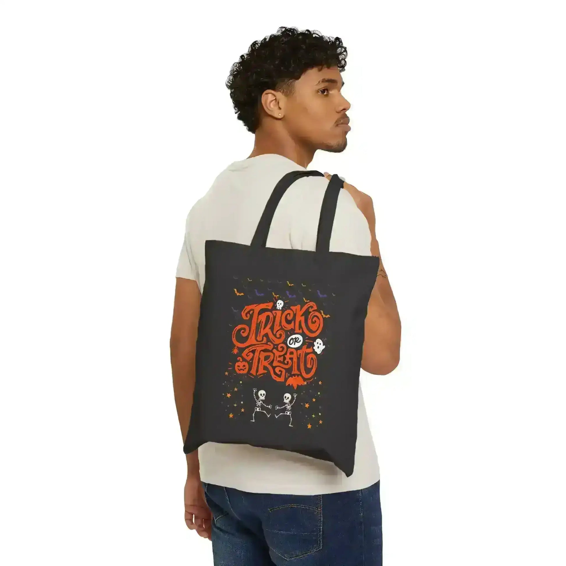 Dancing Skeletons Trick Or Treat Bag - Cady Creations