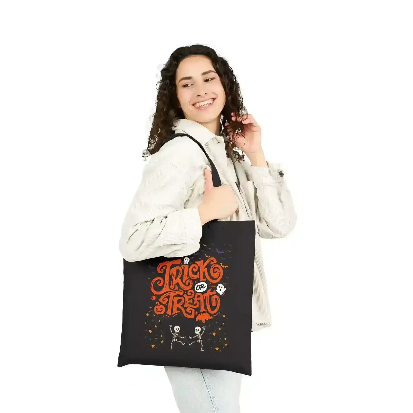 Dancing Skeletons Trick Or Treat Bag - Cady Creations
