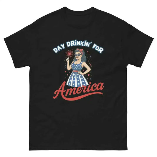 Day Drinkin' For America - Unisex Tee - Cady Creations