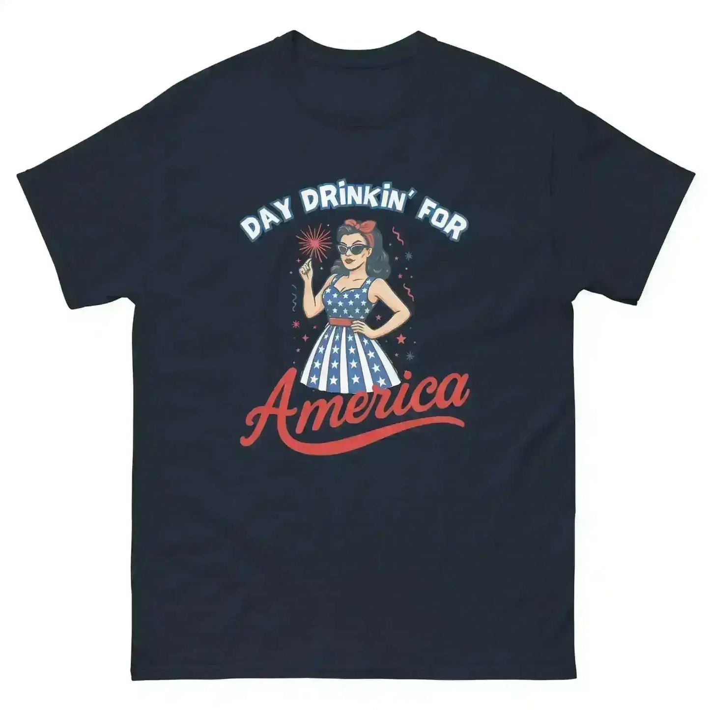 Day Drinkin' For America - Unisex Tee - Cady Creations