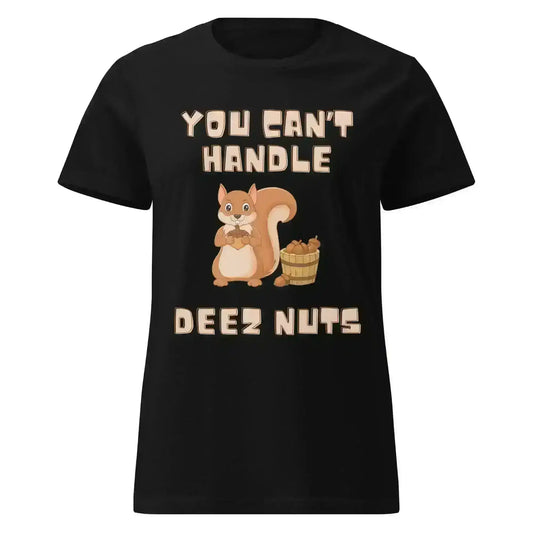 Deez Nuts Squirrel - Fitted Tee - Cady Creations