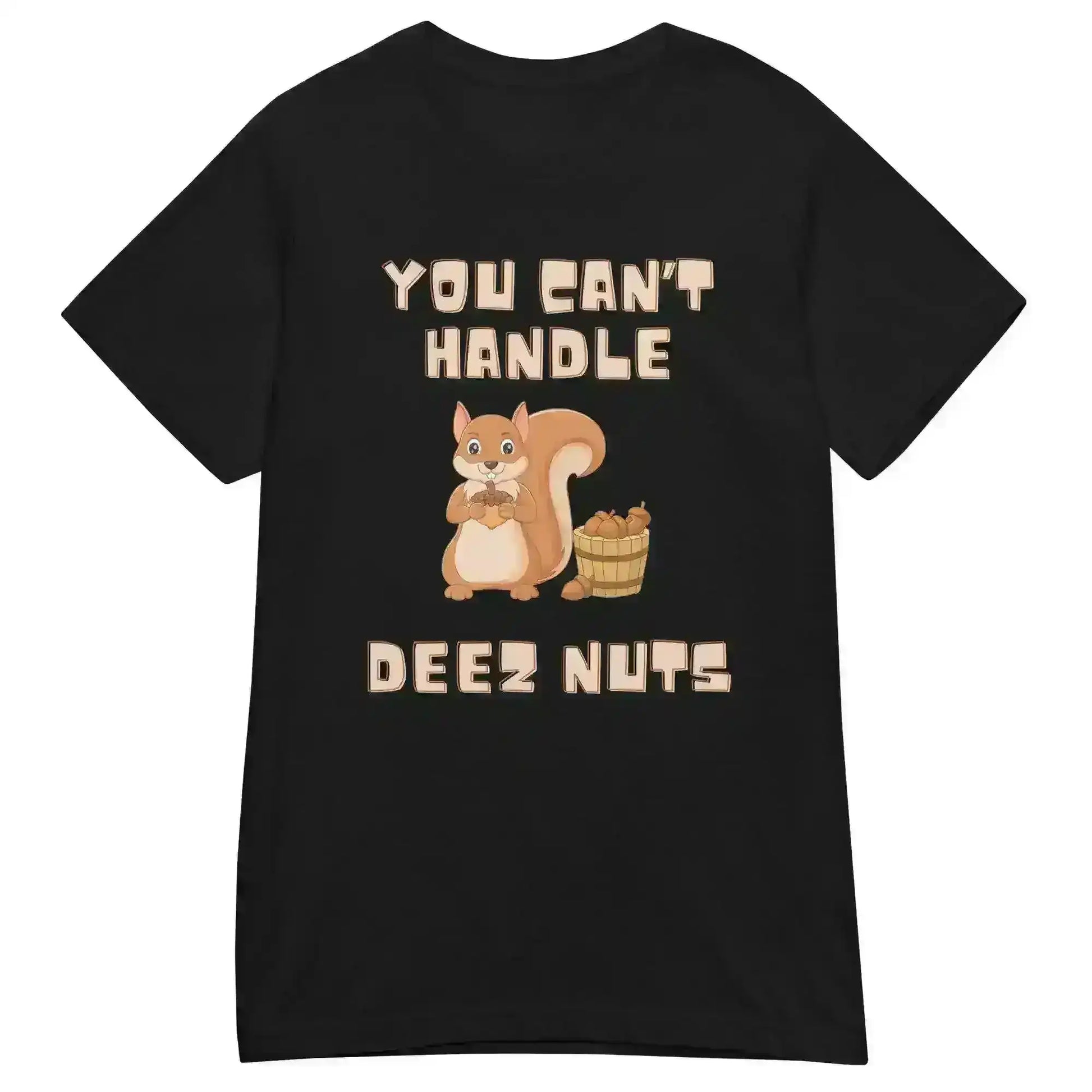 Deez Nuts Squirrel - Fitted Tee - Cady Creations
