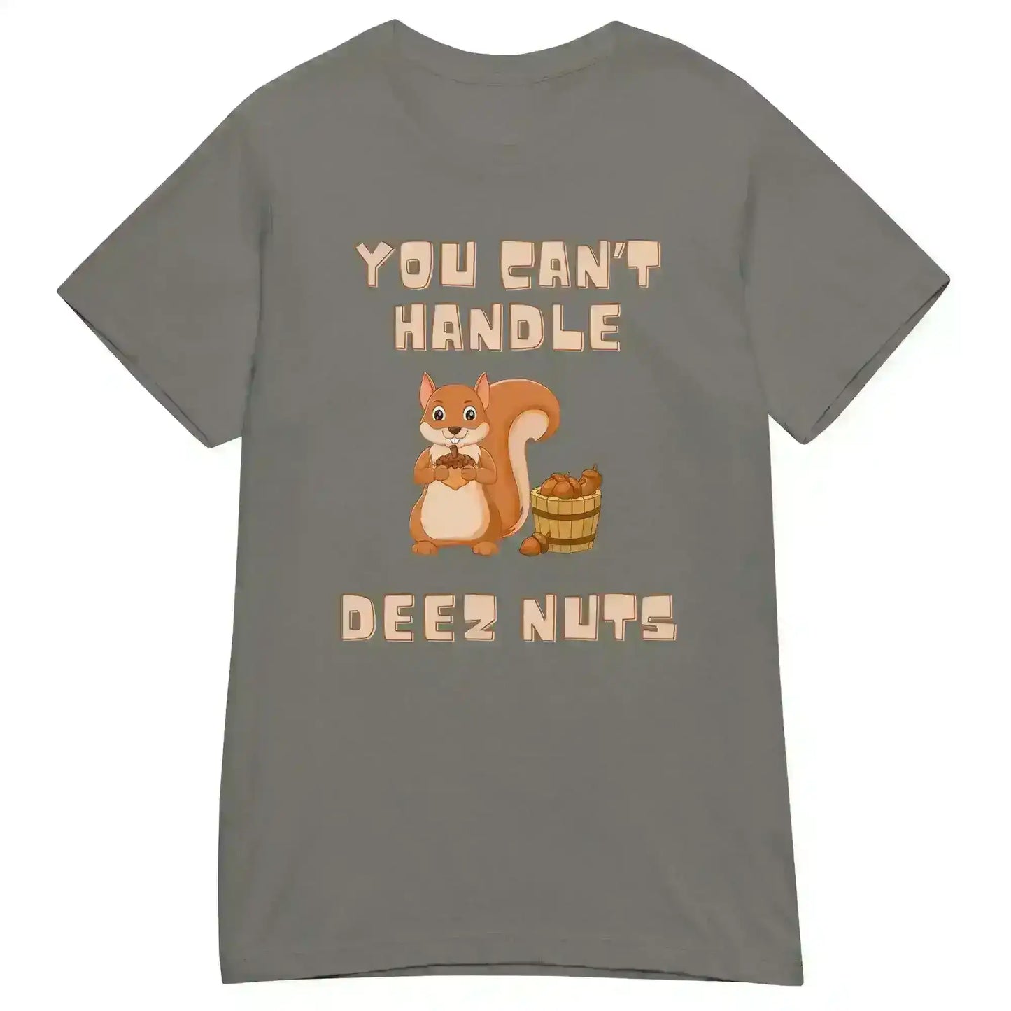 Deez Nuts Squirrel - Fitted Tee - Cady Creations