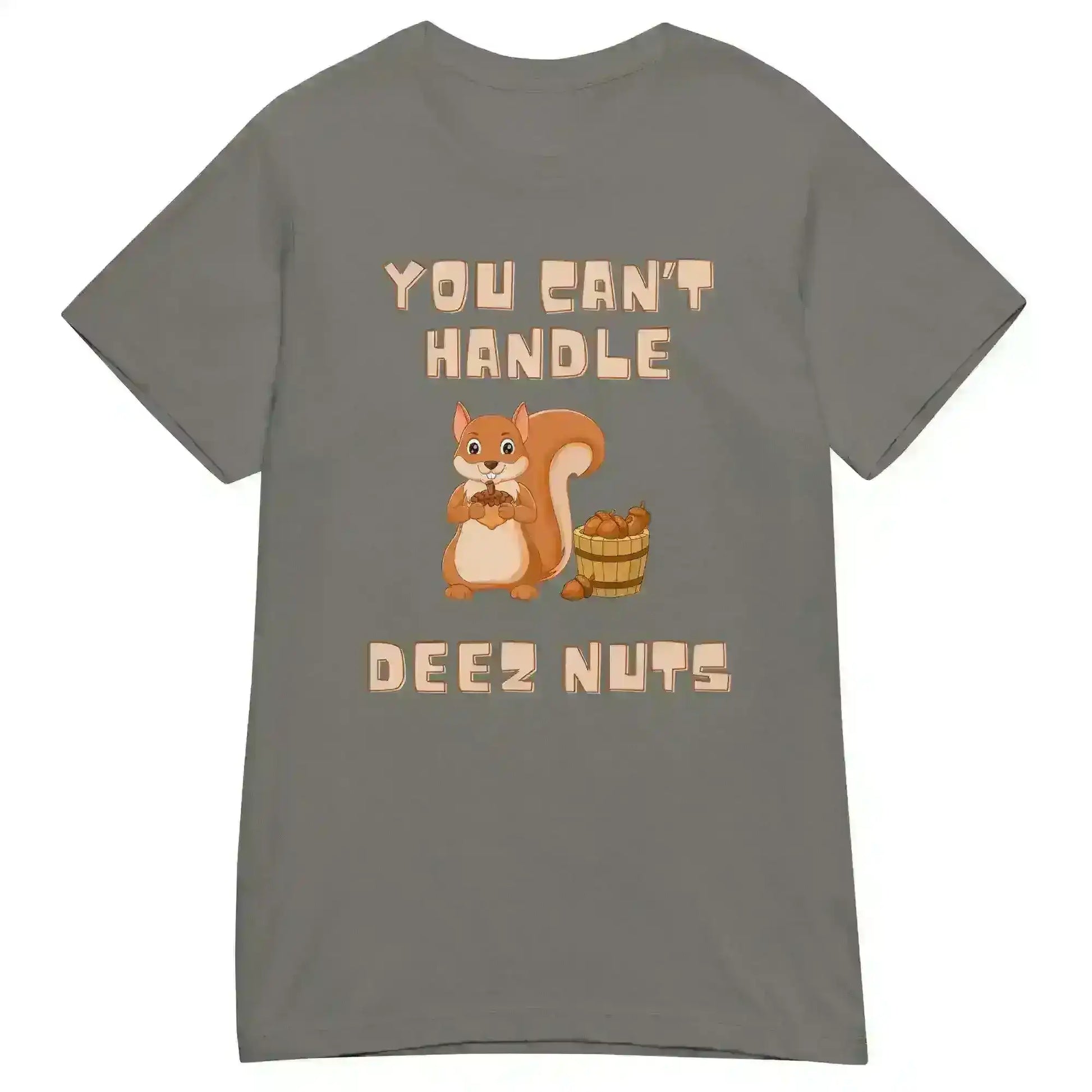 Deez Nuts Squirrel - Fitted Tee - Cady Creations