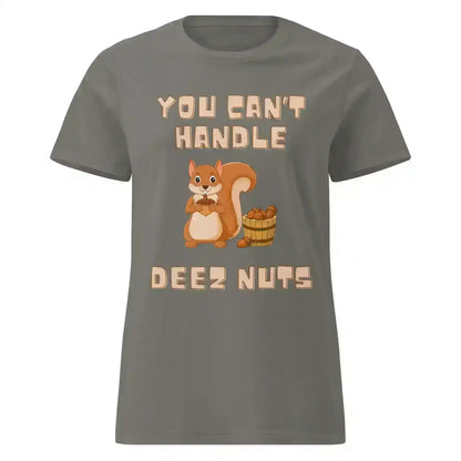 Deez Nuts Squirrel - Fitted Tee - Cady Creations