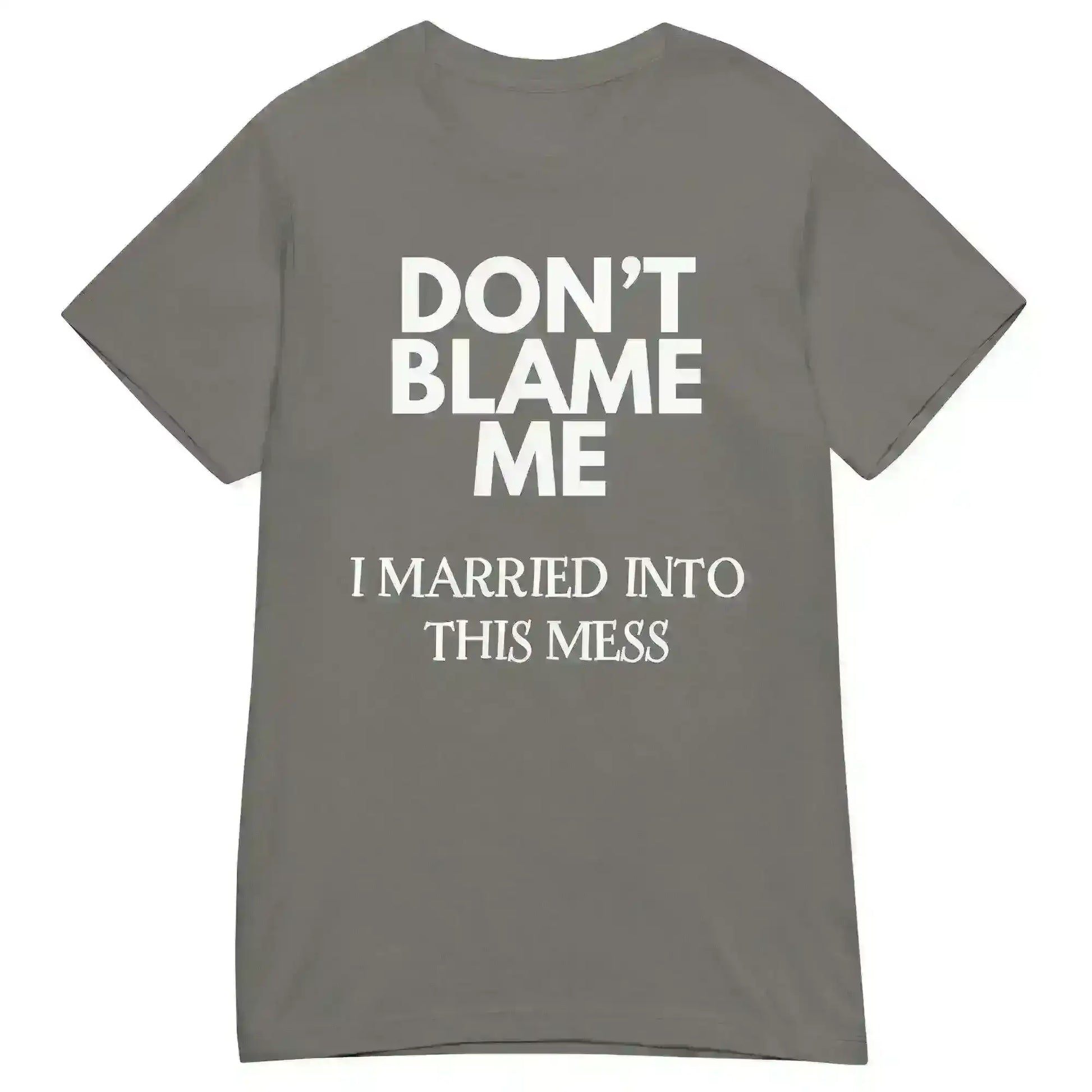 Don't Blame Me - Fitted Tee - Cady Creations