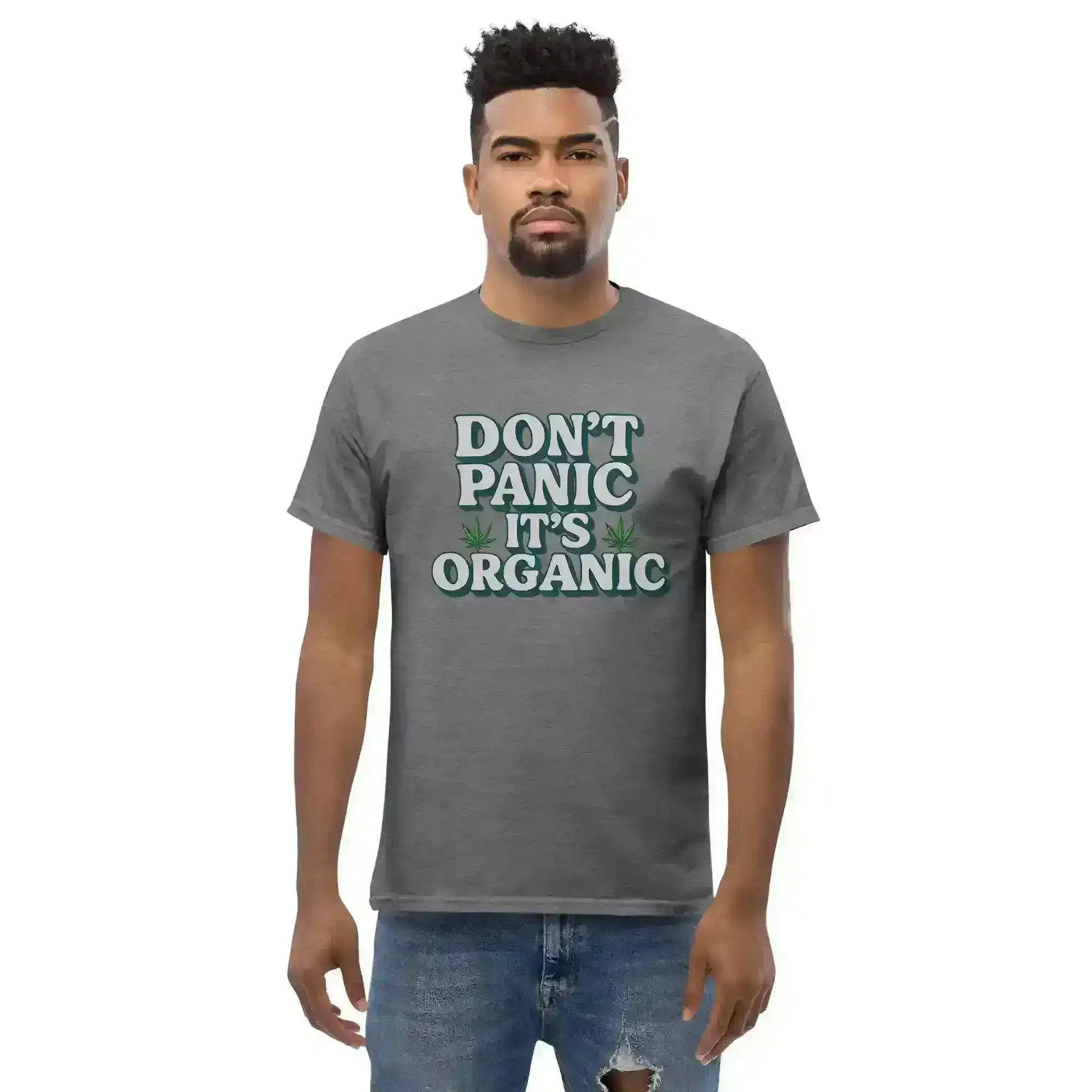 Don't Panic It's Organic Unisex Tee - Cady Creations