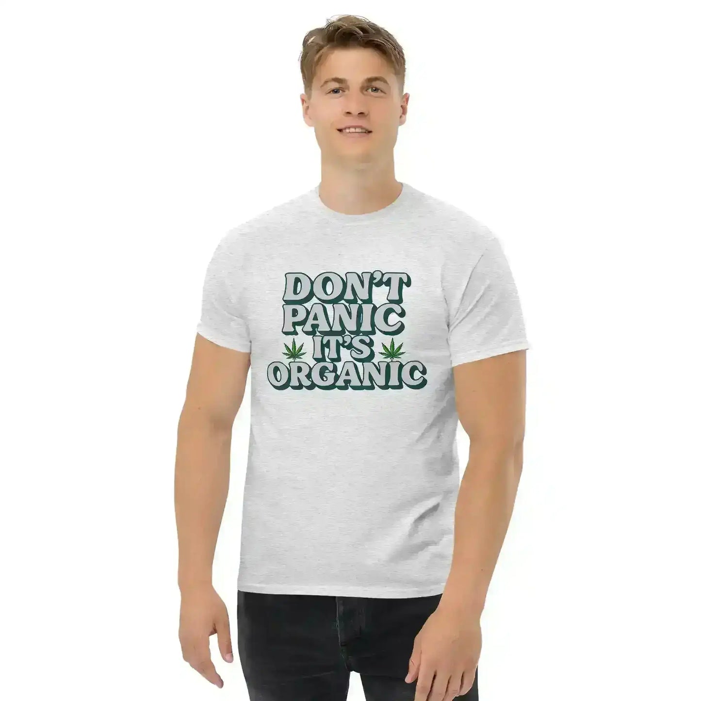 Don't Panic It's Organic Unisex Tee - Cady Creations