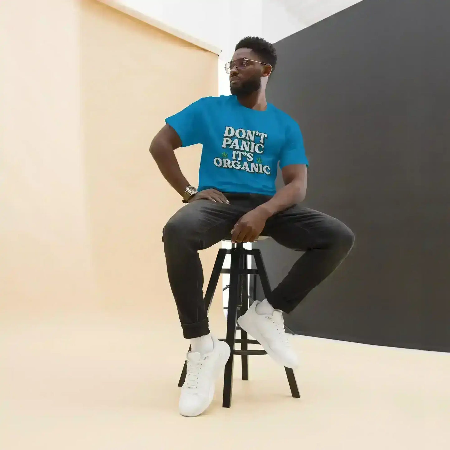 Don't Panic It's Organic Unisex Tee - Cady Creations