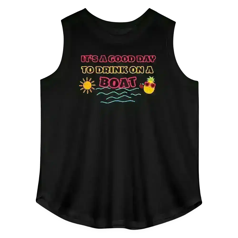 Drink On A Boat - Curvy Tank - Cady Creations