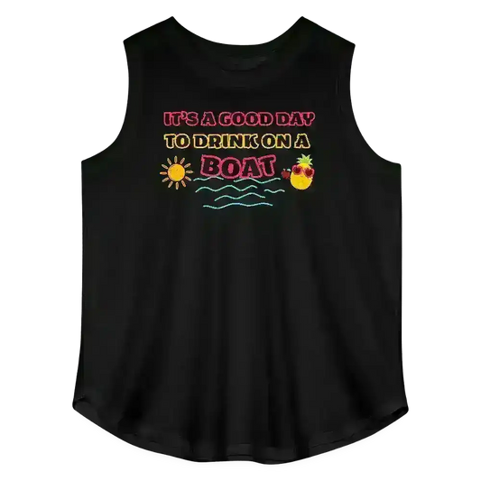 Drink On A Boat - Curvy Tank - Cady Creations