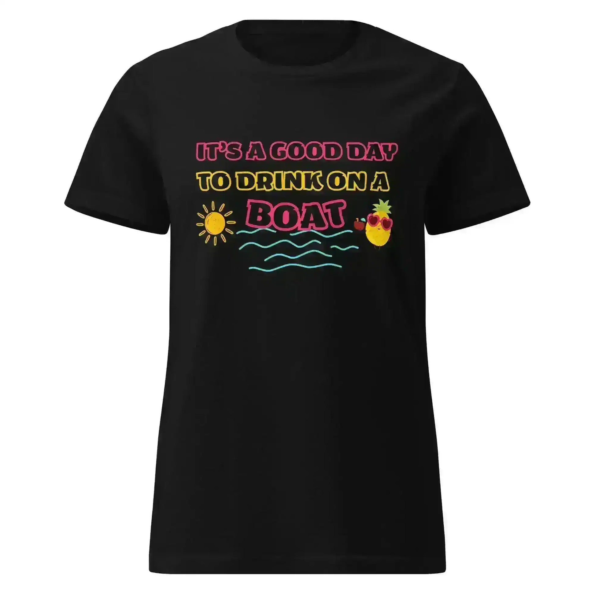 Drink On A Boat - Fitted Tee - Cady Creations