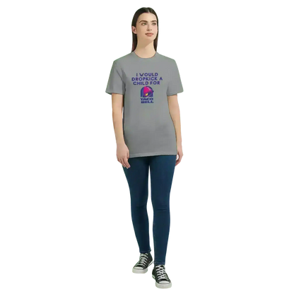 Dropkick for Tacos - Fitted Tee - Cady Creations