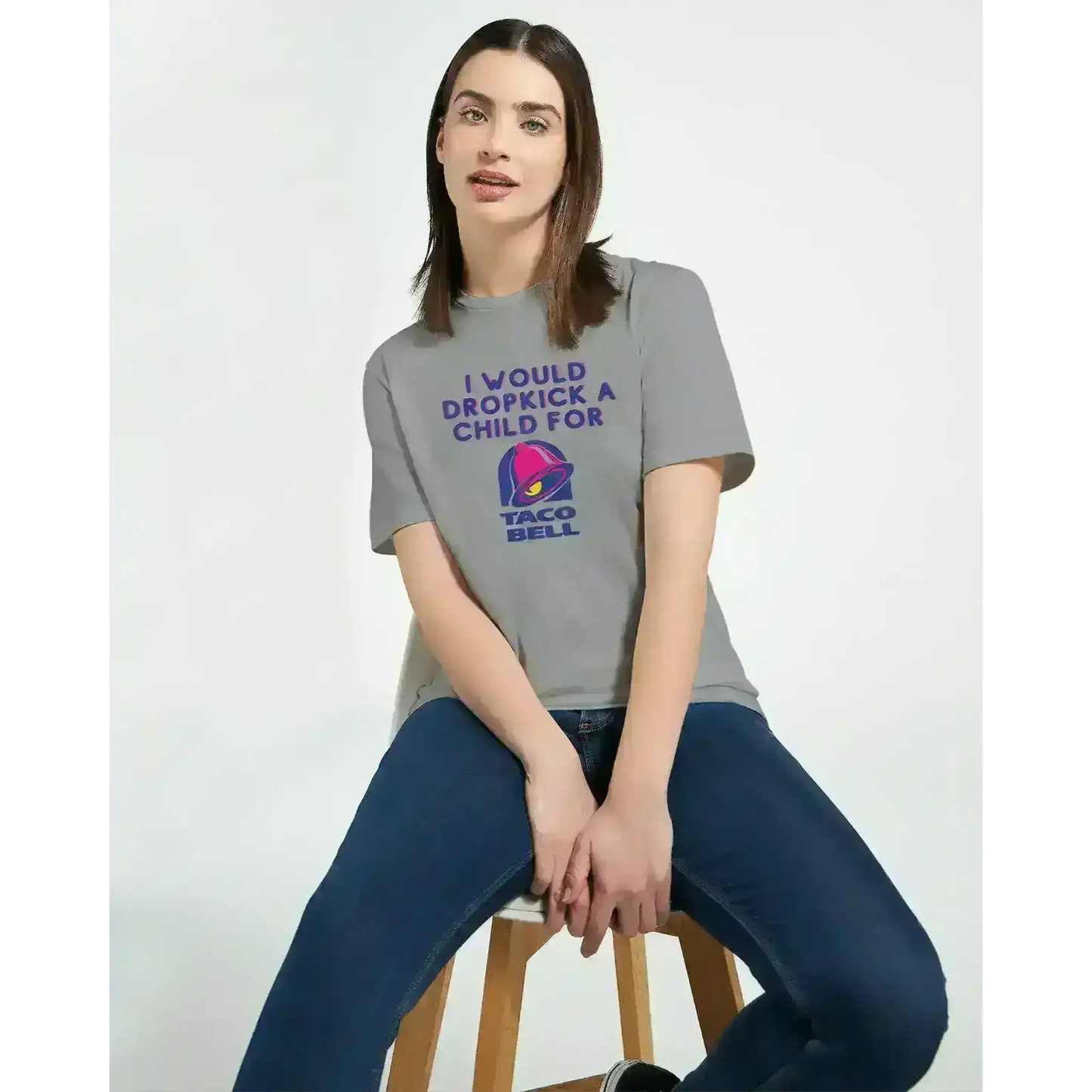 Dropkick for Tacos - Fitted Tee - Cady Creations