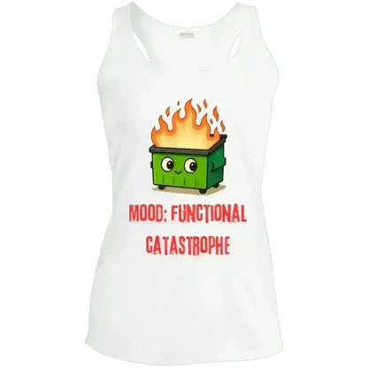 Dumpster Fire - Racerback Tank - Cady Creations
