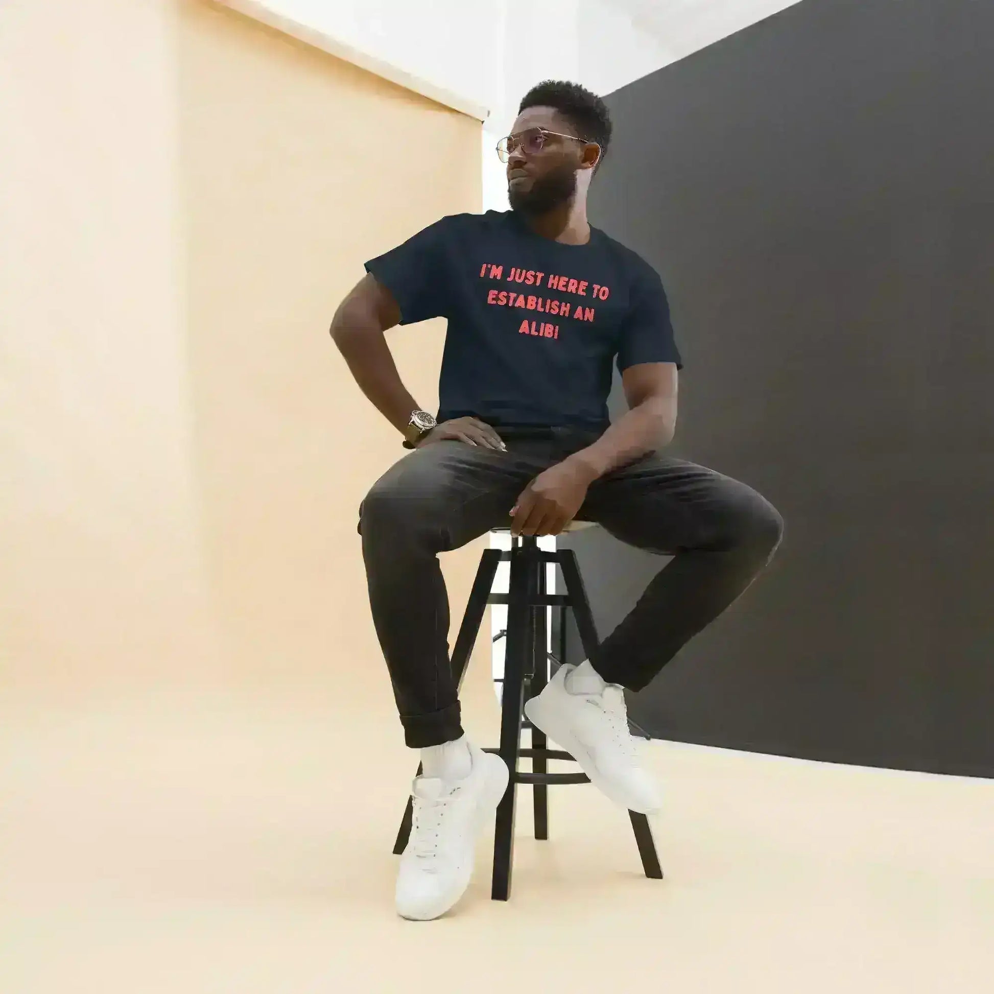 Establishing An Alibi - Unisex Tee - Cady Creations