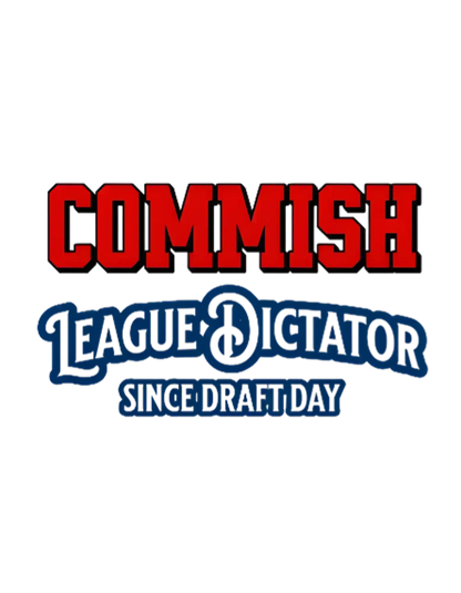  Fantasy Football Commish - Premium Vinyl Sticker - Cady Creations