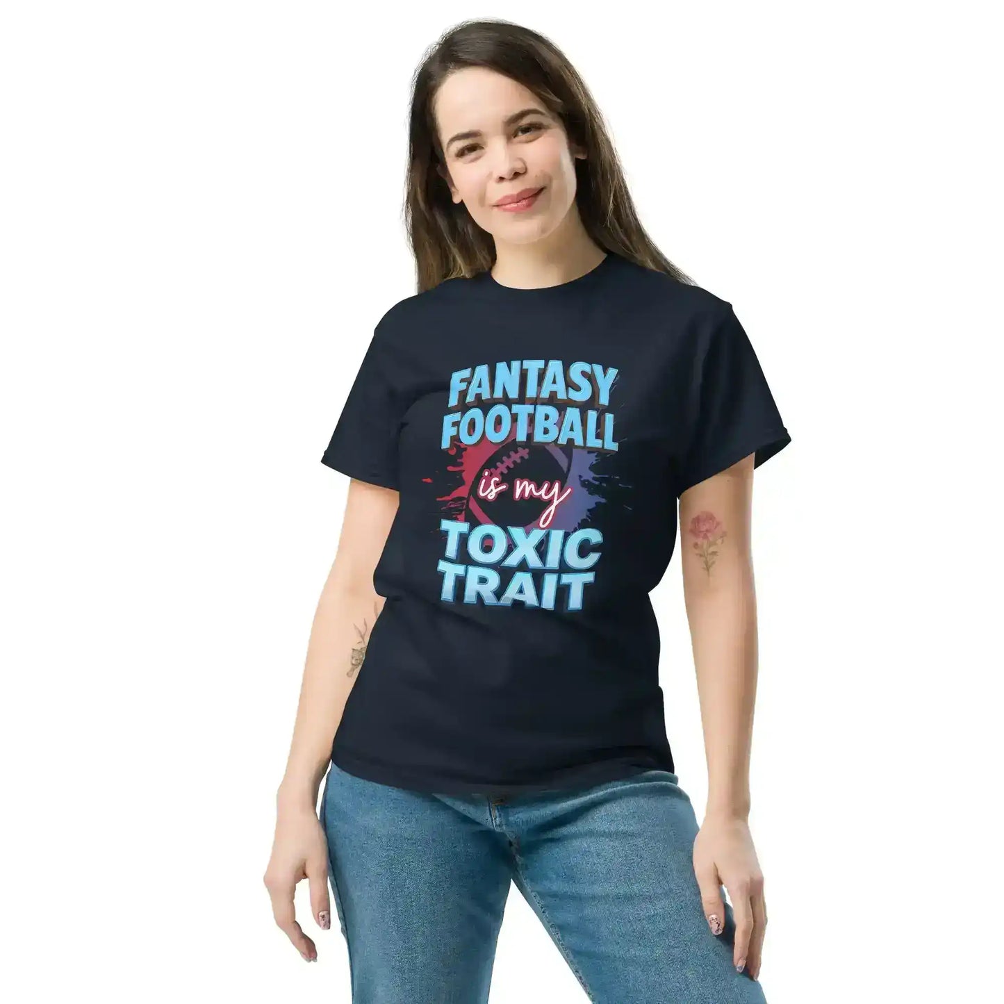 Fantasy Football Is My Toxic Trait Unisex Tee - Fantasy Football Humor - Cady Creations