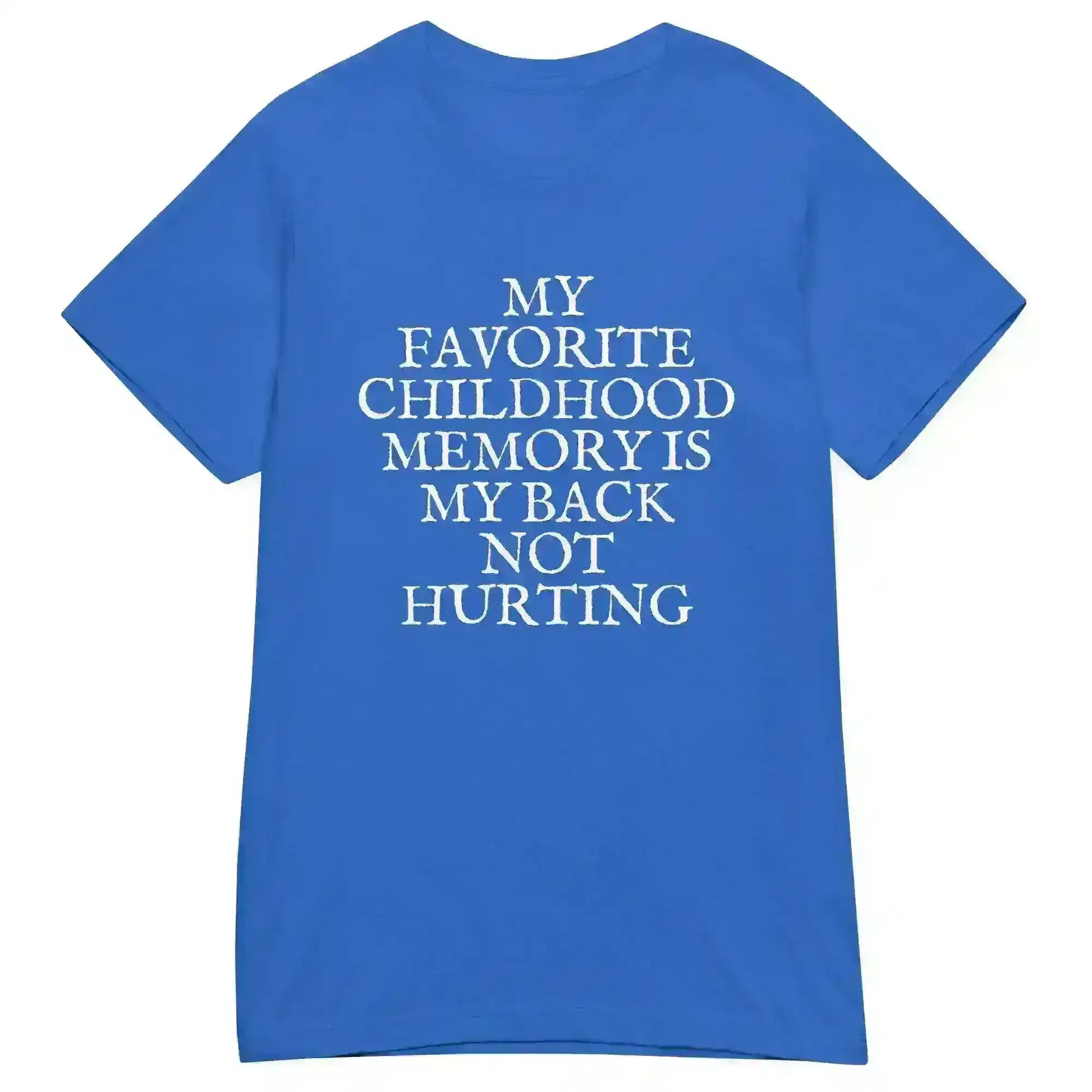 Favorite Childhood Memory - Fitted Tee - Cady Creations