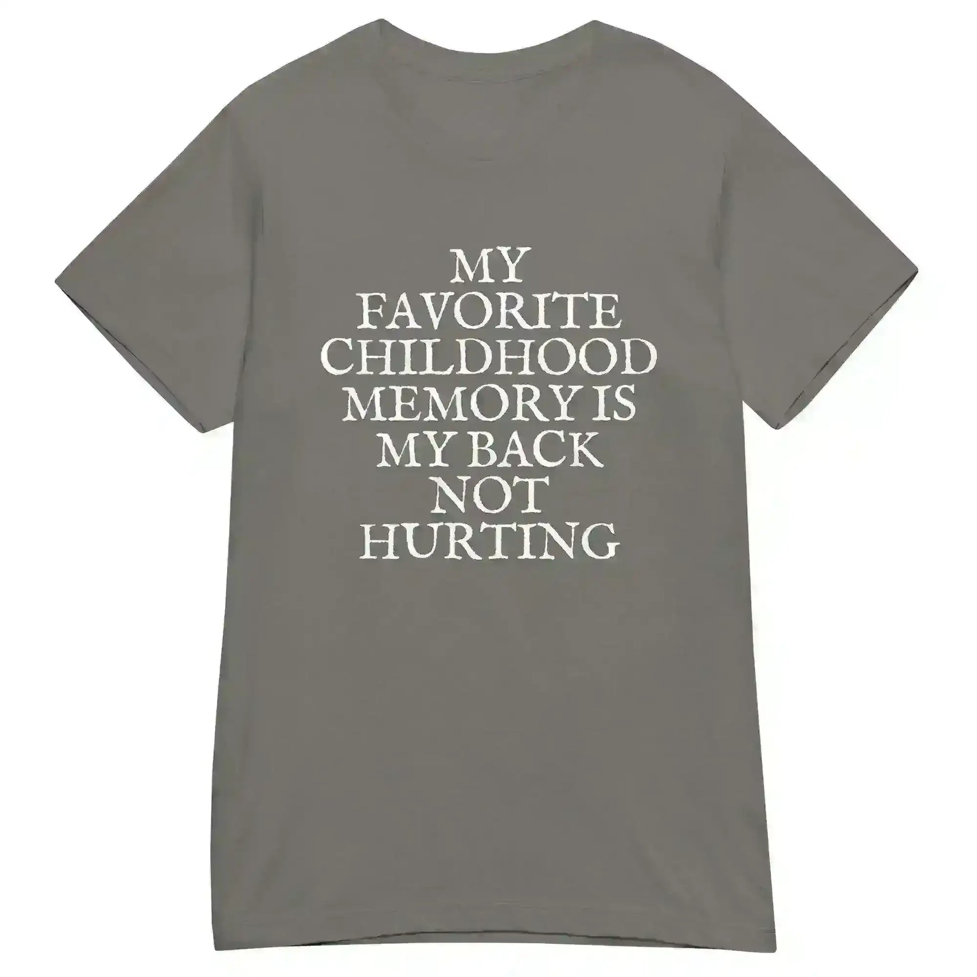 Favorite Childhood Memory - Fitted Tee - Cady Creations