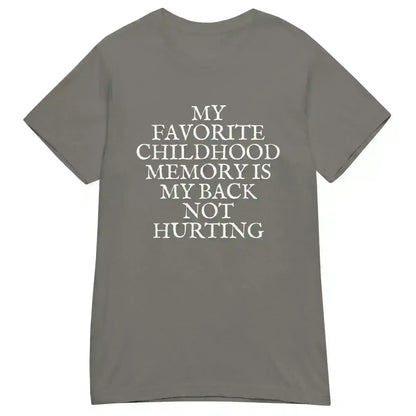 Favorite Childhood Memory - Fitted Tee - Cady Creations