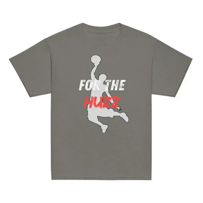 For The Huzz Basketball Youth Graphic Tee - Cady Creations