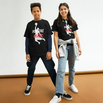 For The Huzz Basketball - Youth Tee - Cady Creations