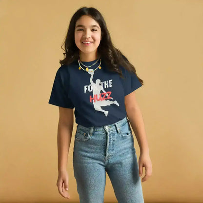 For The Huzz Basketball - Youth Tee - Cady Creations