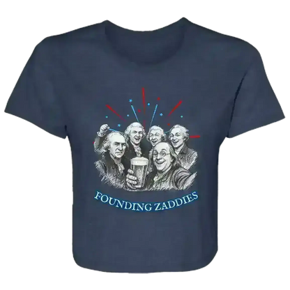 Founding Zaddies - Crop Top - Cady Creations