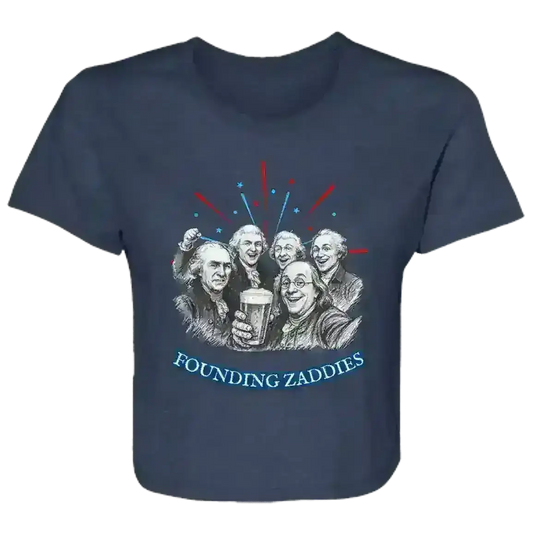 Founding Zaddies - Crop Top - Cady Creations
