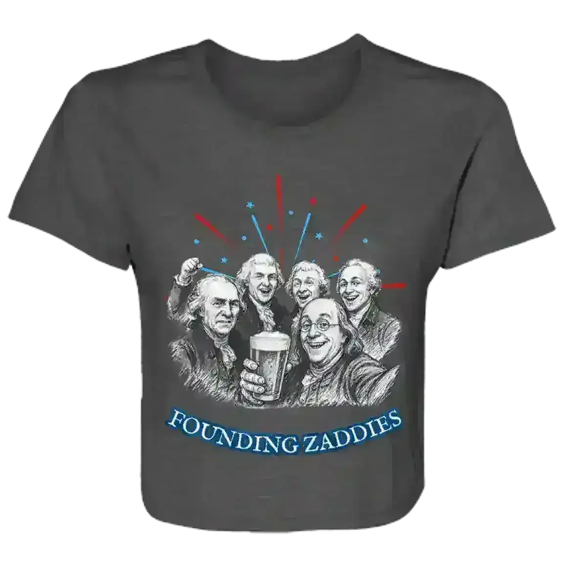 Founding Zaddies - Crop Top - Cady Creations