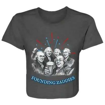 Founding Zaddies - Crop Top - Cady Creations