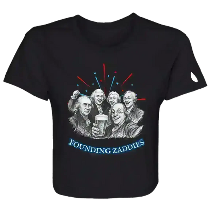 Founding Zaddies - Crop Top - Cady Creations