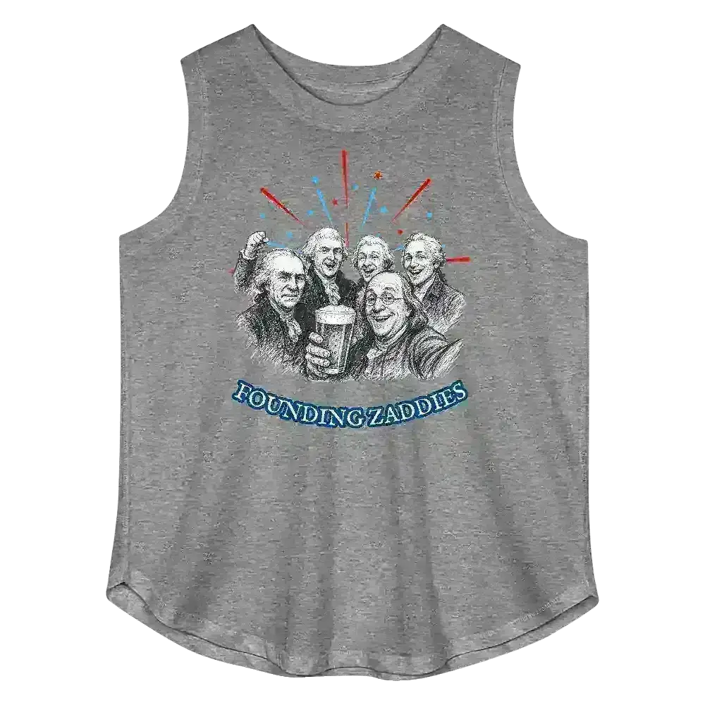 Founding Zaddies - Curvy Tank - Cady Creations