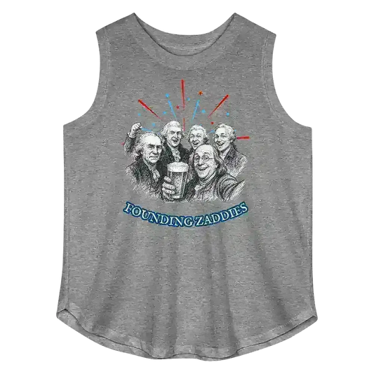 Founding Zaddies - Curvy Tank - Cady Creations