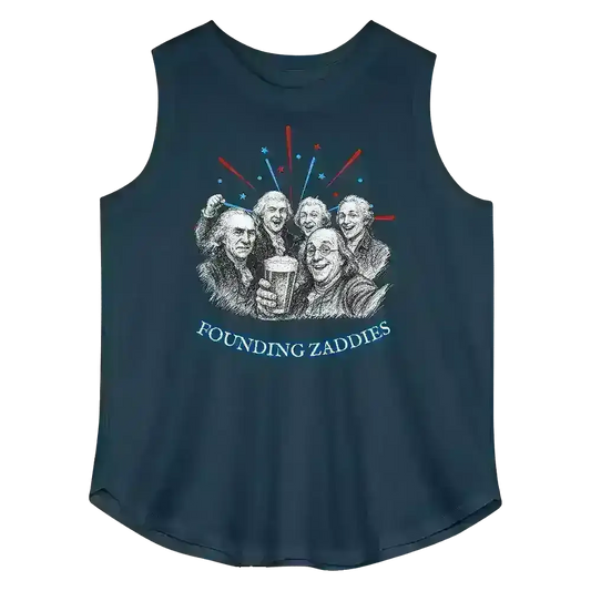 Founding Zaddies - Curvy Tank - Cady Creations
