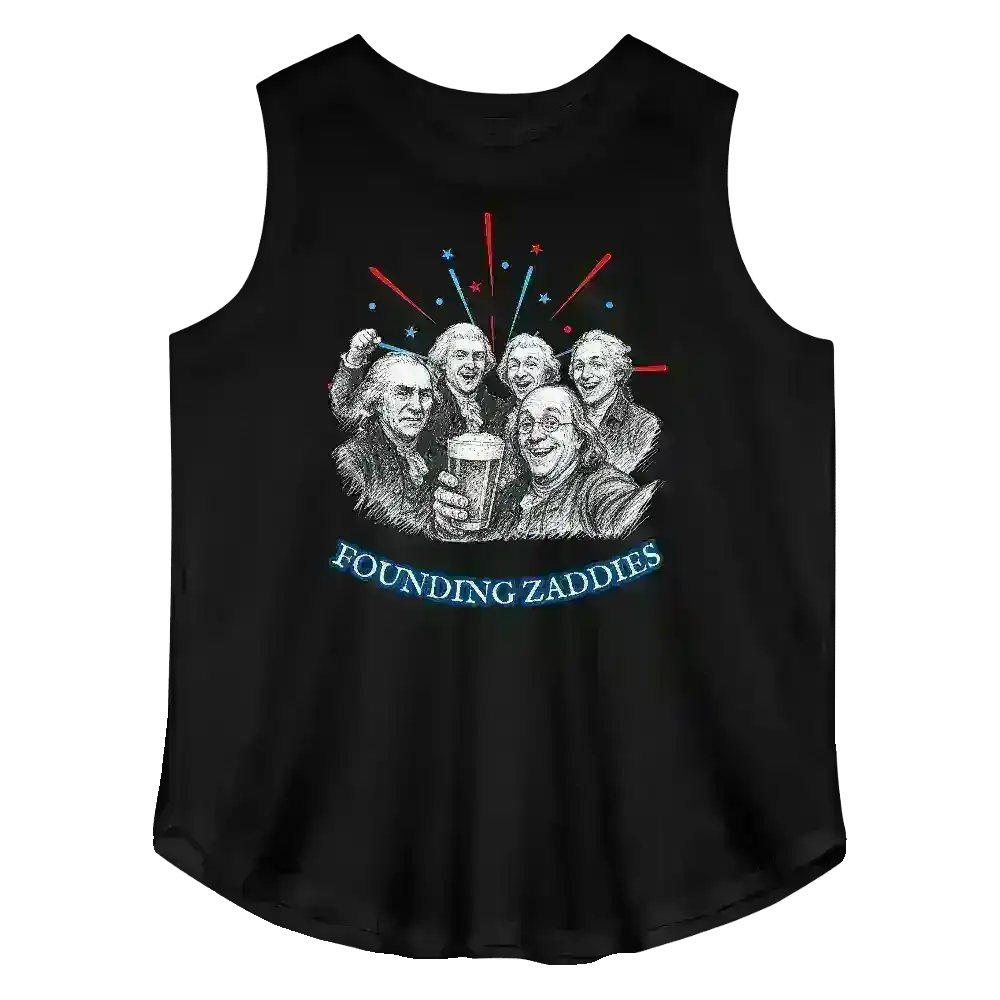 Founding Zaddies - Curvy Tank - Cady Creations