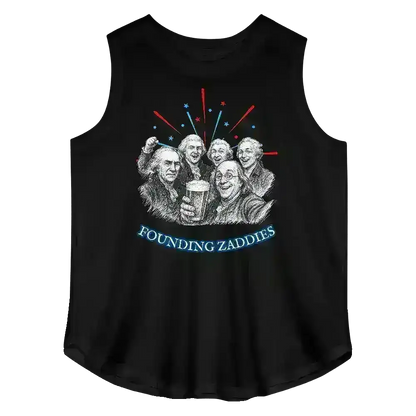 Founding Zaddies - Curvy Tank - Cady Creations