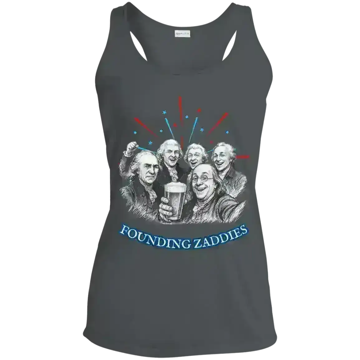 Founding Zaddies - Racerback Tank - Cady Creations