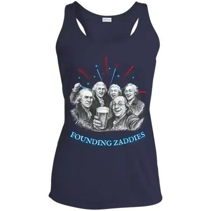 Founding Zaddies - Racerback Tank - Cady Creations